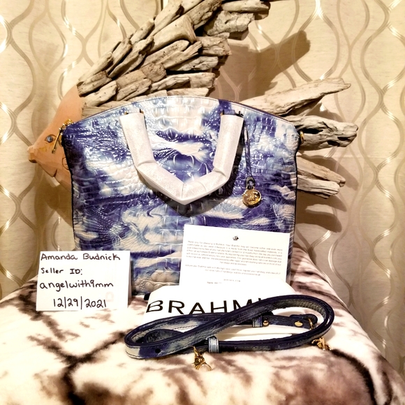 Brahmin Chambray Large Duxbury NEW WITH TAG - Picture 7 of 8